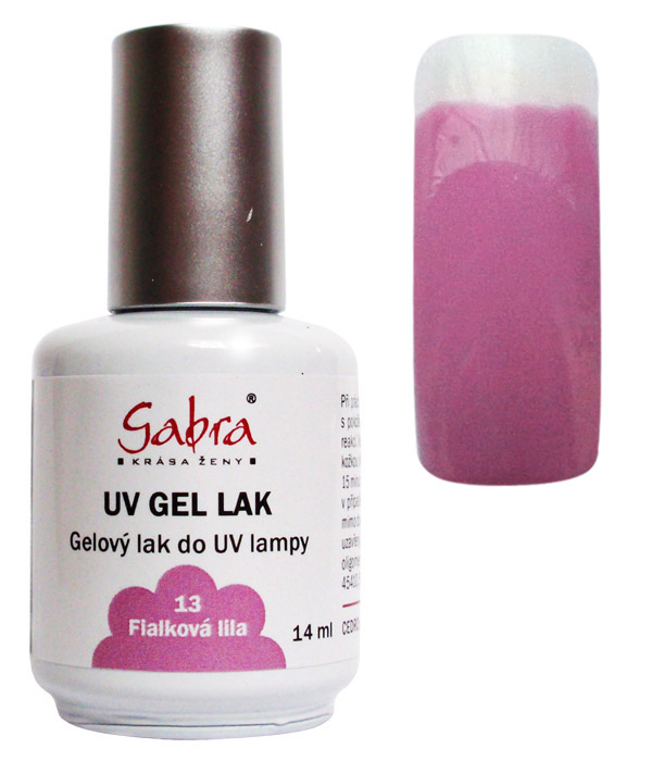 UV gel lak GABRA 13 fialková lila 14 ml | NEHTOVÁ MODELÁŽ - Gel laky UV gel lak GABRA 13 fialková lila 14 ml | NEHTOVÁ MODELÁŽ - Gel laky